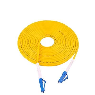 La rete a fibra ottica del cavo di toppa di LC IL UPC MP cabla la buona possibilità di scambio di 0.9mm/2.0mm/3.0mm
