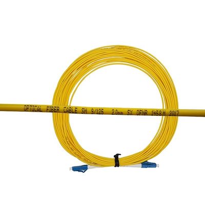 La rete a fibra ottica del cavo di toppa di LC IL UPC MP cabla la buona possibilità di scambio di 0.9mm/2.0mm/3.0mm