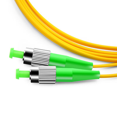 Cavo di toppa a fibra ottica semplice di MP 9/125 Zipcord FC APC per la rete di FTTH FTTB FTTX