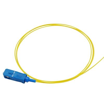 cavo a fibra ottica duplex della treccia dello Sc Upc del cavo di toppa del PVC G652d di 1m 0.9mm