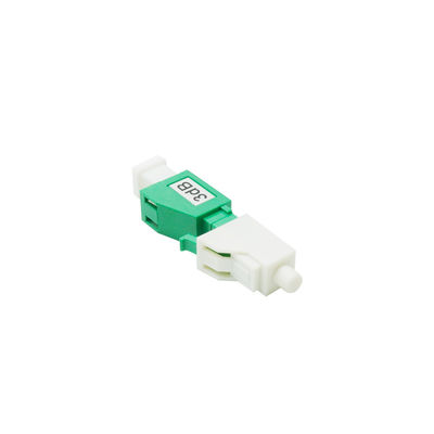 Singolo tipo a fibra ottica lunghezza d'onda della spina dell'attenuatore di modo 3dB APC LC di 1310/1550nm