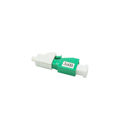 Singolo tipo a fibra ottica lunghezza d'onda della spina dell'attenuatore di modo 3dB APC LC di 1310/1550nm