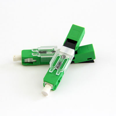 0.3dB Max Loss Optical Fiber Connector, le Telecomunicazioni cablano il connettore di cavo veloce di Ftth