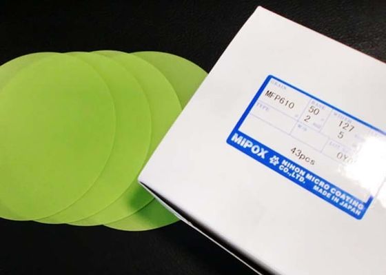 Strumenti di lucidatura a fibra ottica di Mipox che avvolgono alta flessibilità 127mm del film per la levigatrice