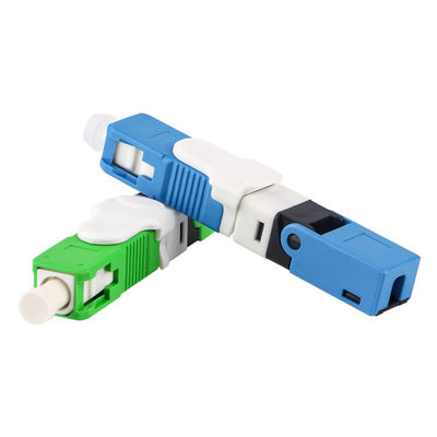 connettori veloci a fibra ottica di 9/125μM Single Mode G652D per il cavo flessibile di FTTH