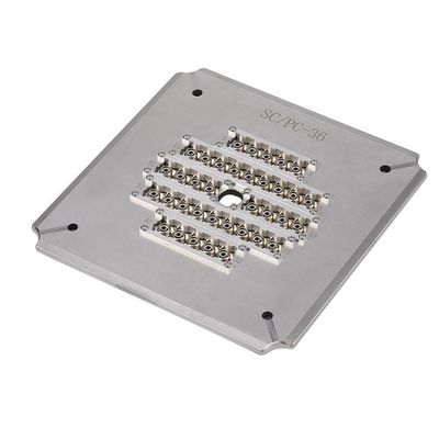 Jig di lucidatura in fibra ottica ad alta densità, porta di lucidatura con connettore FC APC a 36 porte