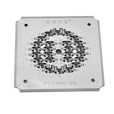 Supporto quadrato di lucidatura del dispositivo della maschera a fibra ottica del PC APC della st dello Sc FC di LC